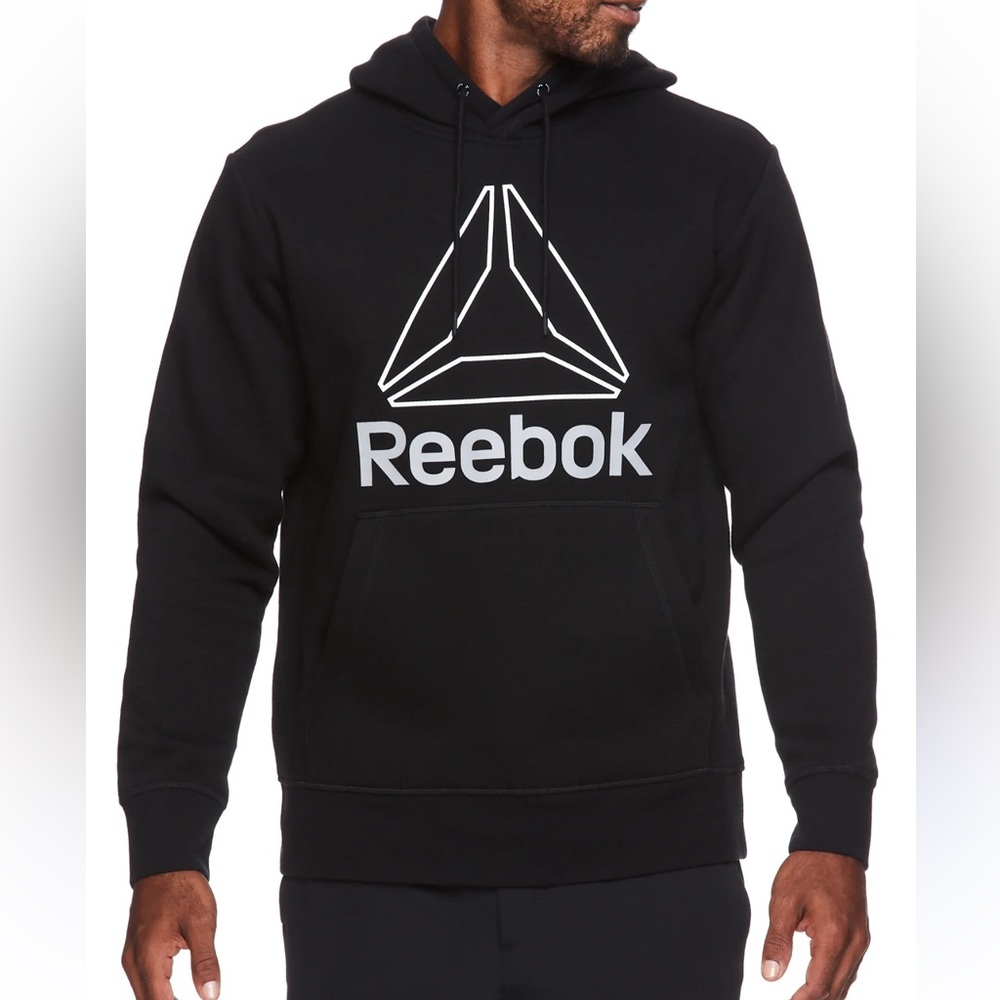 Reebok Men’s Delta Fleece Pullover Hoodie
